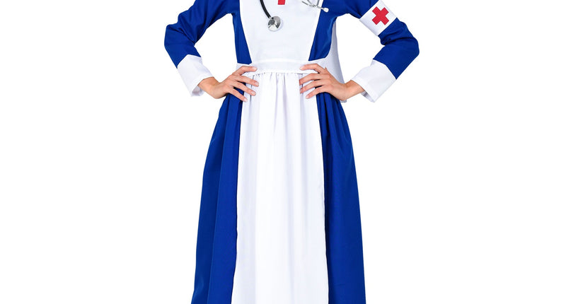 Widmann SRL Verpleegster jurk blauw
