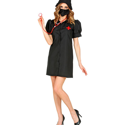 Widmann SRL Verpleegster jurk zwart