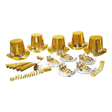 Widmann SRL Versierset Happy New Year goud