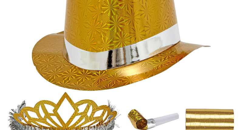 Widmann SRL Versierset Happy New Year goud