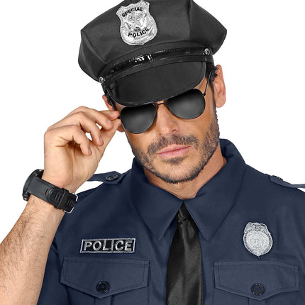 Widmann SRL Verstelbare politiepet voor heren