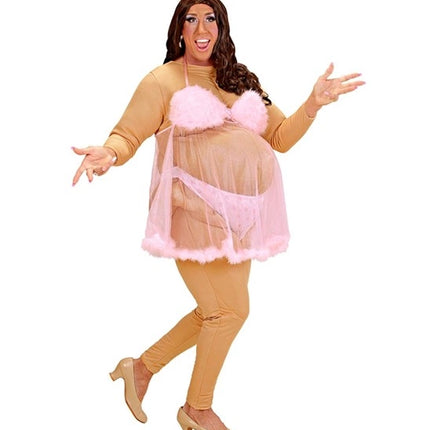 Widmann SRL Vette stripper dikmaak kostuum