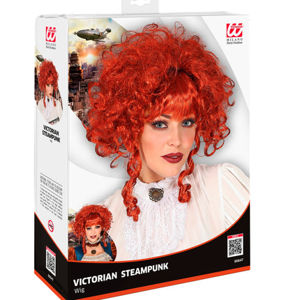 Widmann SRL Victoriaanse steampunk pruik