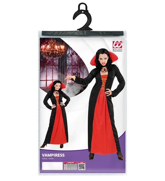 Widmann SRL Victoriaanse Vampier jurk dames