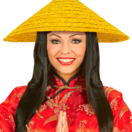 Widmann SRL Vietkong strohoed geel