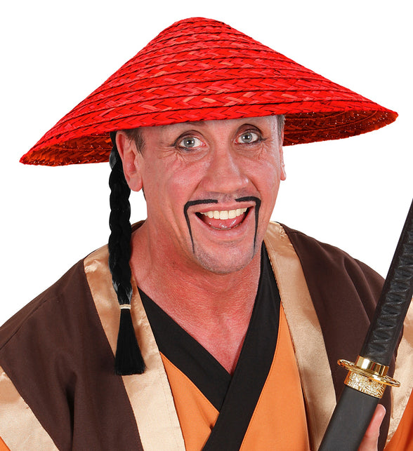 Widmann SRL Vietkong strohoed rood