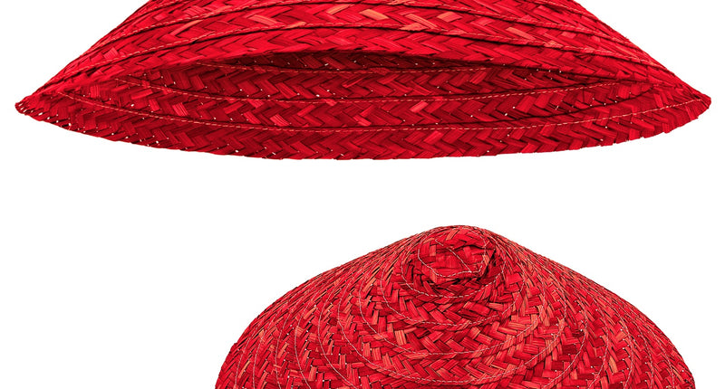 Widmann SRL Vietkong strohoed rood