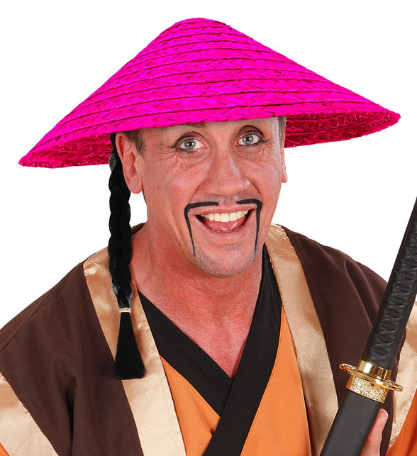 Widmann SRL Vietkong strohoed roze