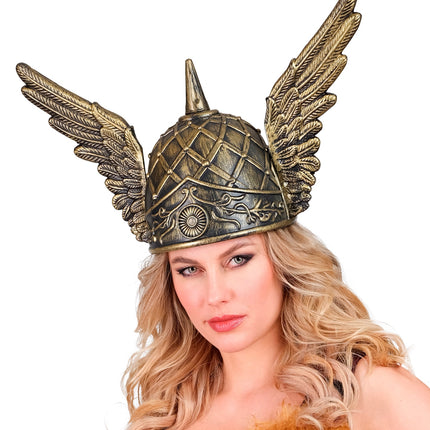 Widmann SRL Viking helm met vleugels