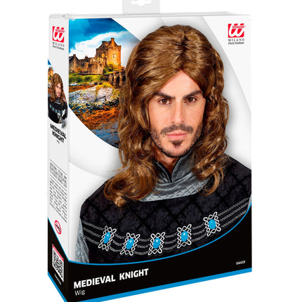 Widmann SRL Viking pruik voor volwassenen