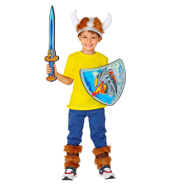 Widmann SRL Viking zwaard met schild kinderen