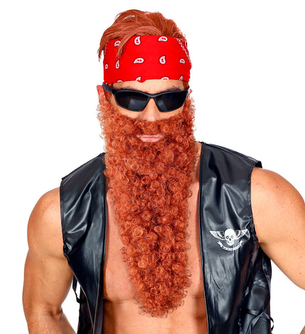 Widmann SRL vikingbaard met snor bruin