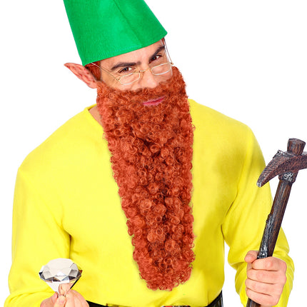 Widmann SRL vikingbaard met snor bruin