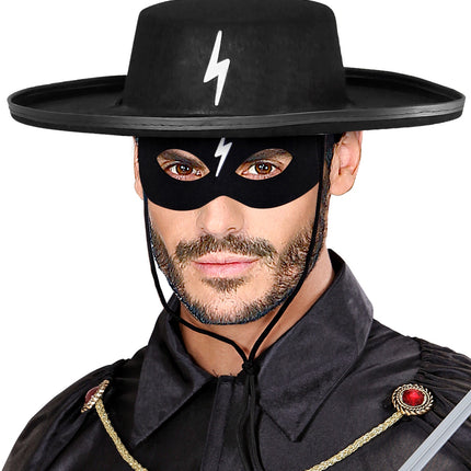 Widmann SRL Vilten zwarte ruiter hoed