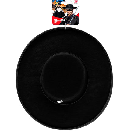 Widmann SRL Vilten zwarte ruiter hoed