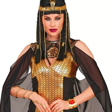 Widmann SRL Vinger armband slang goud Teun