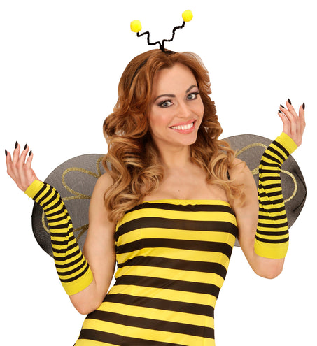 Widmann SRL Vingerloze bijen handschoentjes