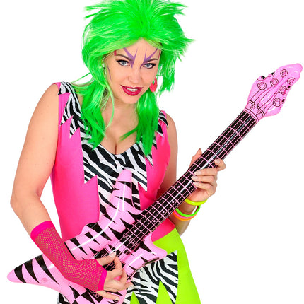 Widmann SRL Vingerloze handschoenen lang roze