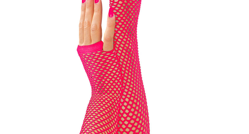 Widmann SRL Vingerloze handschoenen lang roze