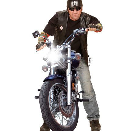 Widmann SRL Vingerloze handschoenen mat spijkers