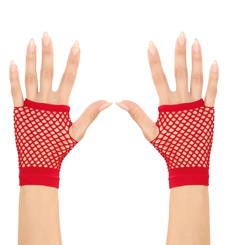 Widmann SRL Vingerloze nethandschoenen rood