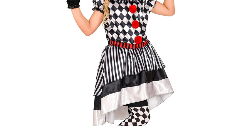 Widmann SRL Vintage clowns jurkje kinderen