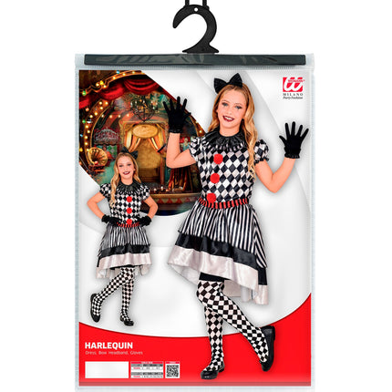 Widmann SRL Vintage clowns jurkje kinderen