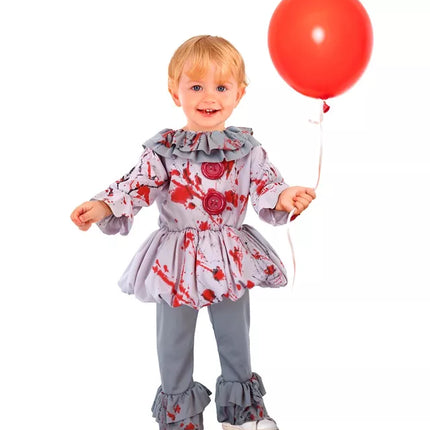 Widmann SRL Vintage killer clown kostuum Guus kinderen