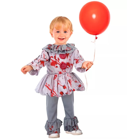 Widmann SRL Vintage killer clown kostuum Guus kinderen