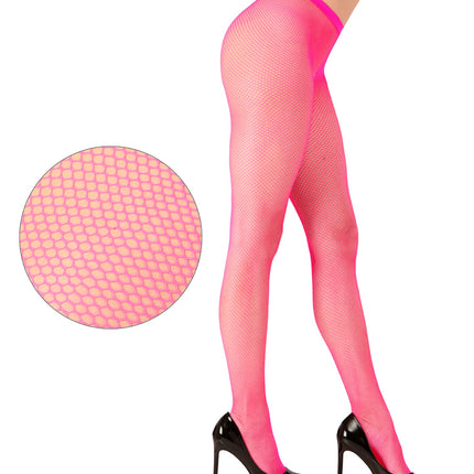 Widmann SRL Visnet panty neon roze