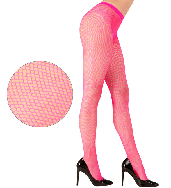 Widmann SRL Visnet panty neon roze