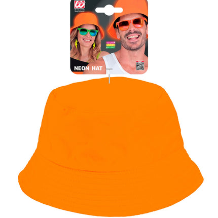 Widmann SRL Vissershoedje neon oranje