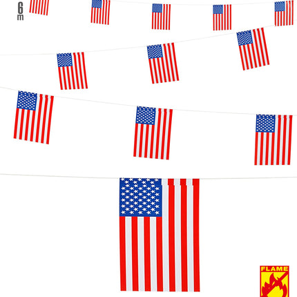 Widmann SRL Vlaggenlijn 6Mtr Usa