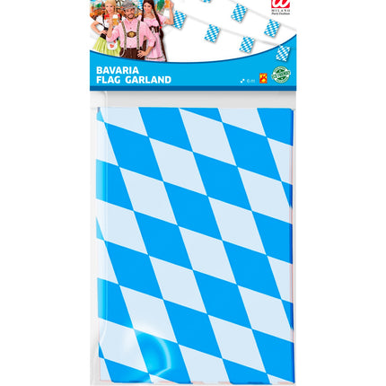 Widmann SRL Vlaggenlijn Oktoberfest rechthoek Beieren