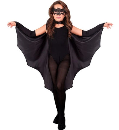 Widmann SRL Vleermuis cape Anouk kinderen