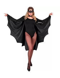 Widmann SRL Vleermuis cape Anouk volwassenen