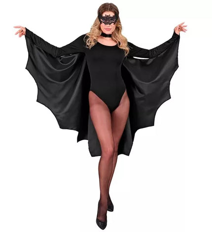 Widmann SRL Vleermuis cape Anouk volwassenen