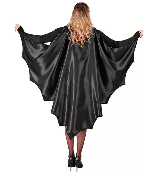 Widmann SRL Vleermuis cape Anouk volwassenen