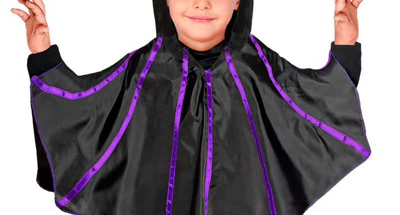 Widmann SRL Vleermuis poncho kind