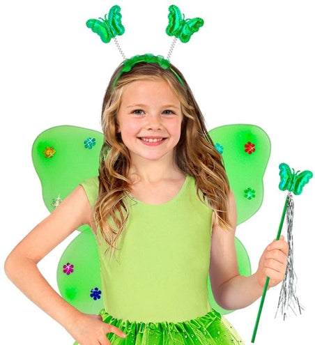 Widmann SRL Vlinder set groen Stijn