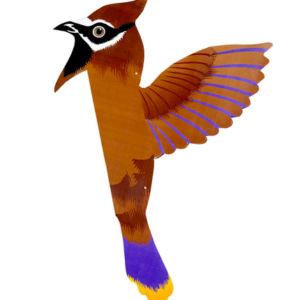 Widmann SRL Vogel decoratie van papier