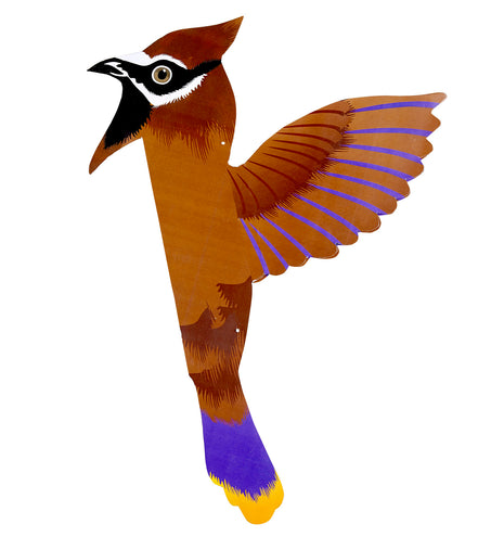 Widmann SRL Vogel decoratie van papier