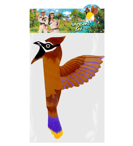 Widmann SRL Vogel decoratie van papier