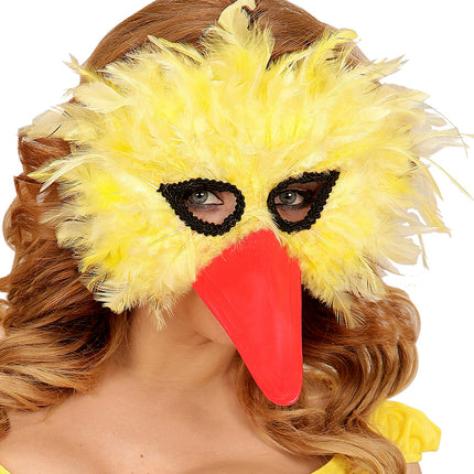 Widmann SRL Vogelmasker Pino geel