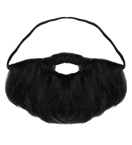 Widmann SRL Volle baard met snor in zwart