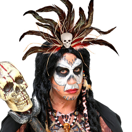 Widmann SRL Voodoo hoofdband halloween