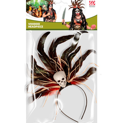 Widmann SRL Voodoo hoofdband halloween