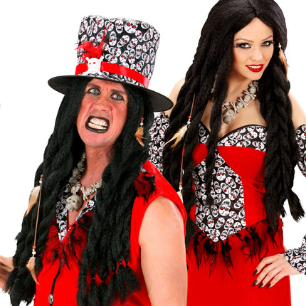 Widmann SRL Voodoo pruik