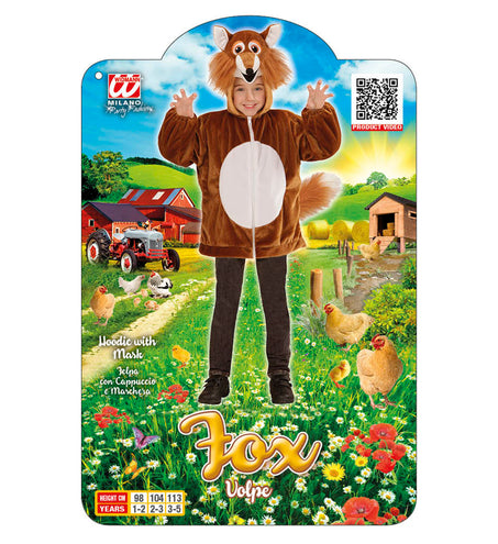 Widmann SRL Vossen kostuum voor kinderen