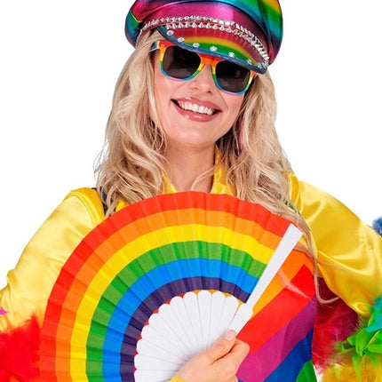 Widmann SRL Waaier regenboog Anouk